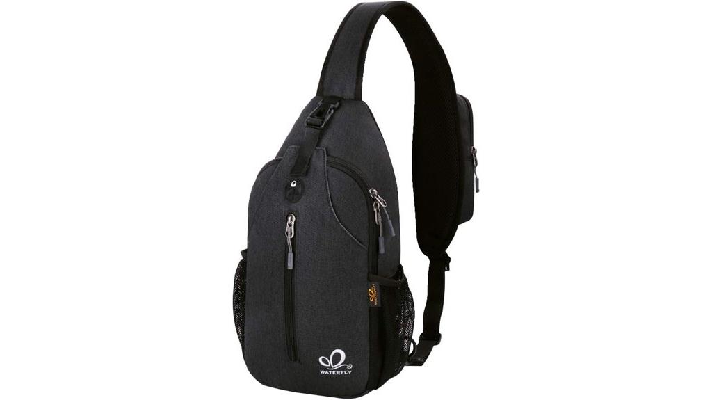 waterproof travel sling bag