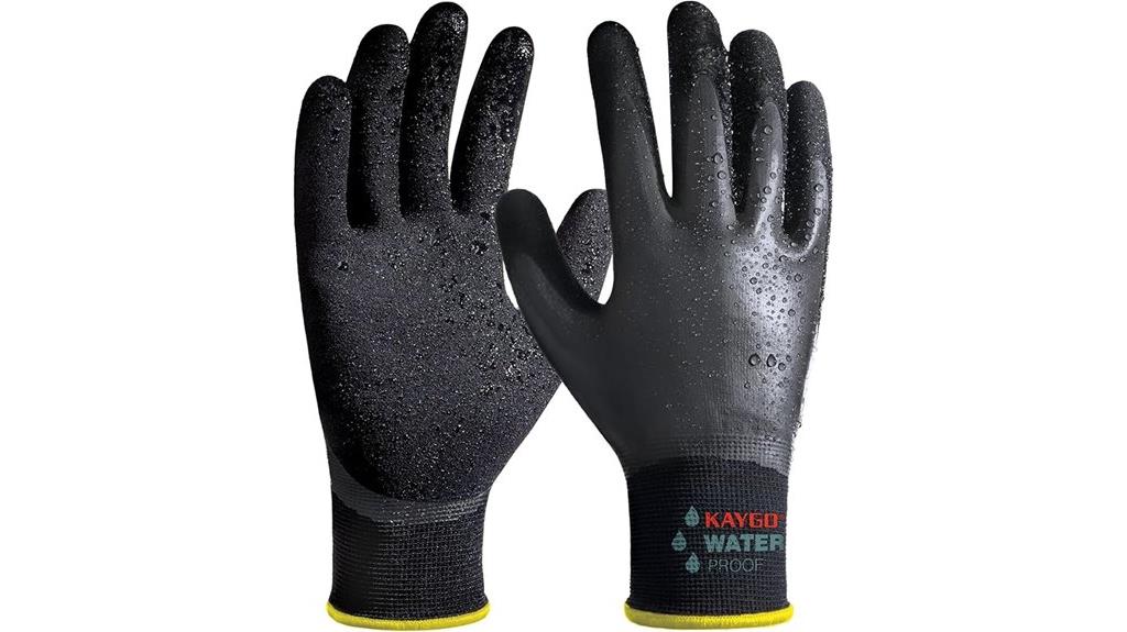 waterproof work gloves