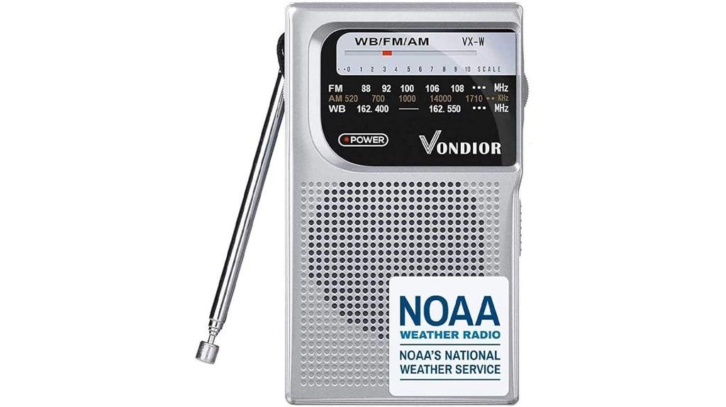 weather alert radio receiver