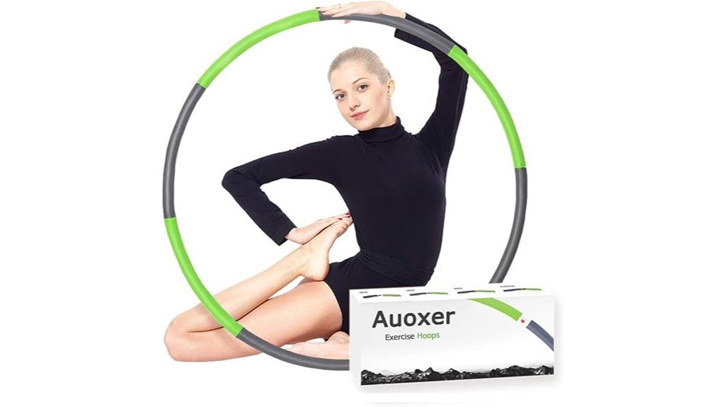 weighted hoop exercise tool