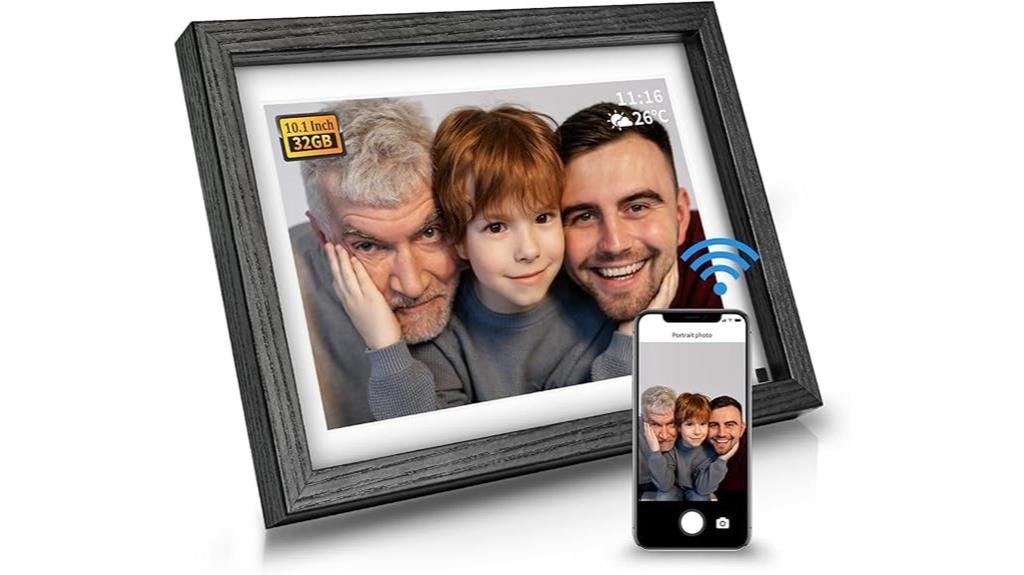 wifi touch screen frame