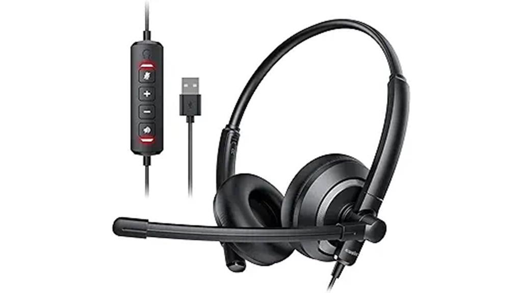 wired usb noise cancelling
