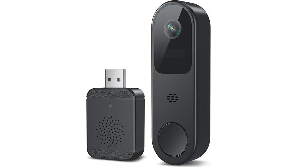 wireless doorbell with night vision