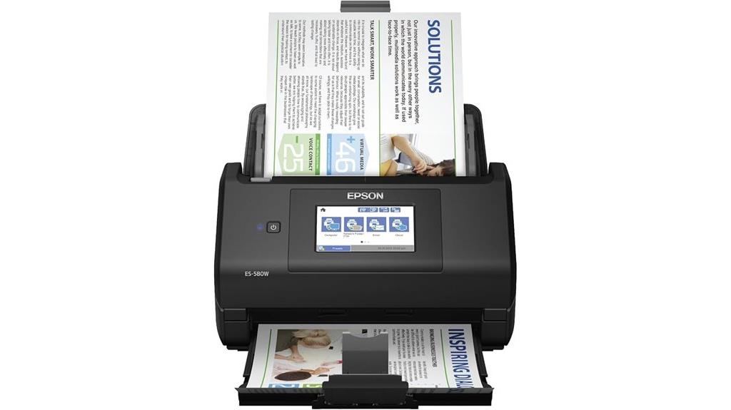 wireless duplex document scanner