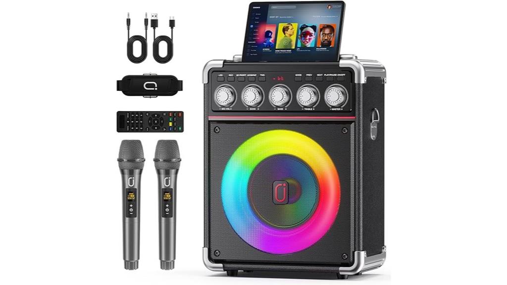 wireless karaoke bluetooth system