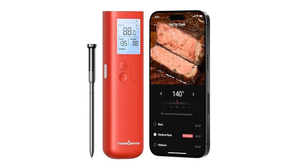 wireless meat temperature monitor