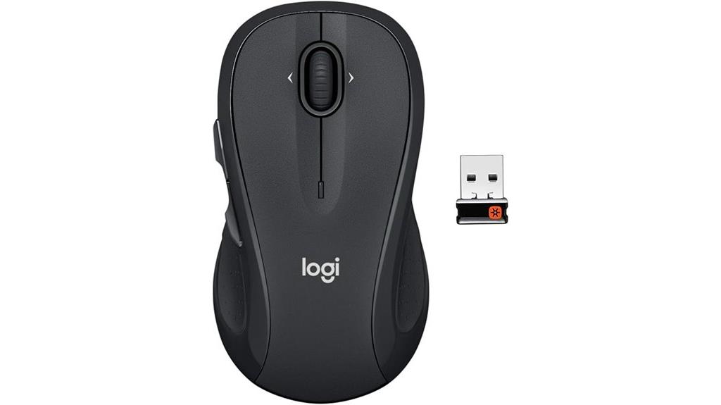 wireless mouse with receiver