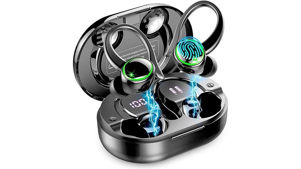 wireless noise canceling waterproof earbuds