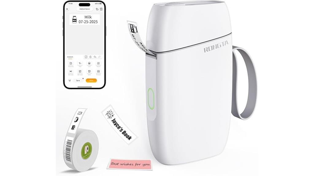 wireless portable label printer