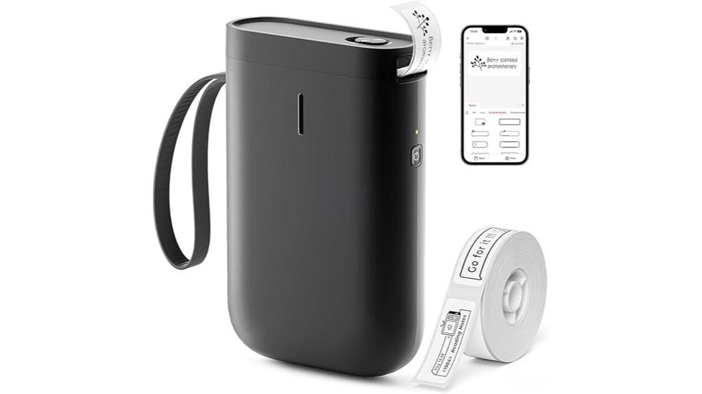 wireless portable usb label maker