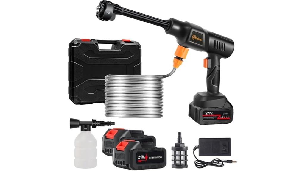 wireless power cleaning device