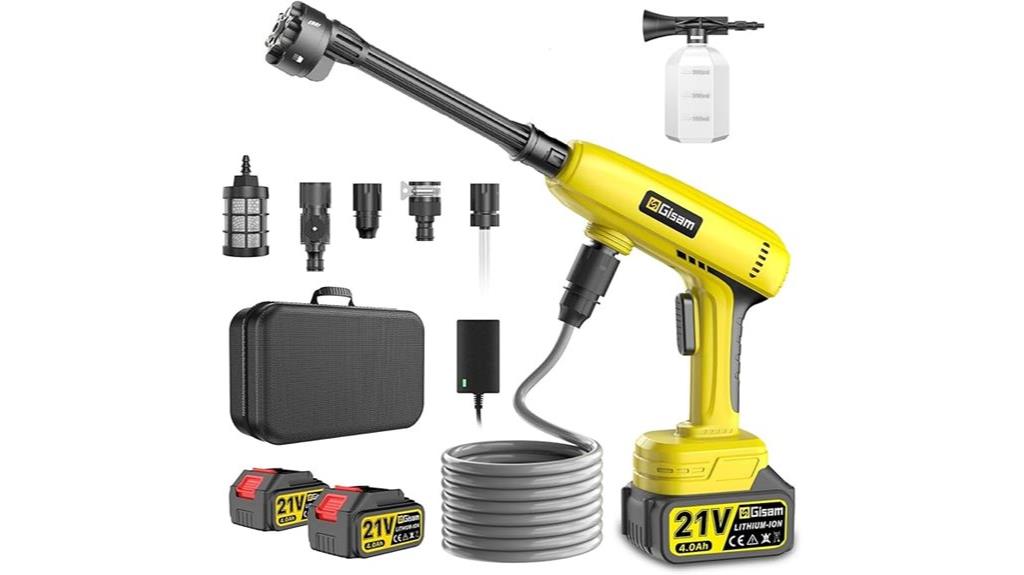 wireless power cleaning kit