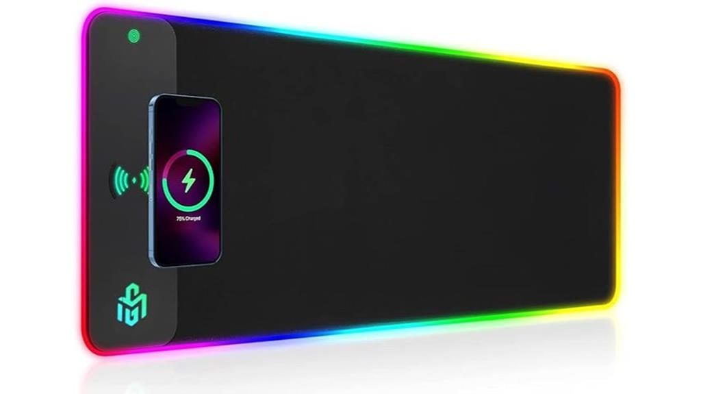 wireless rgb gaming mouse pad