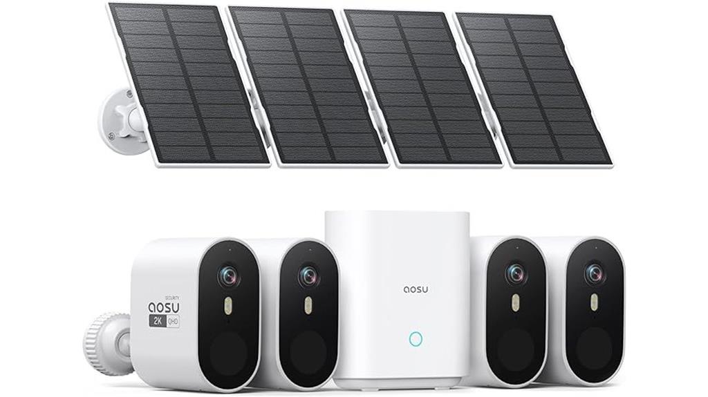 wireless solar security camera