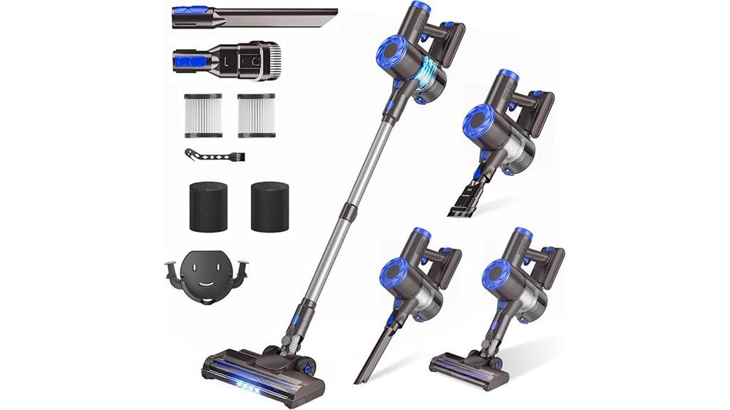 wireless vacuum with large battery