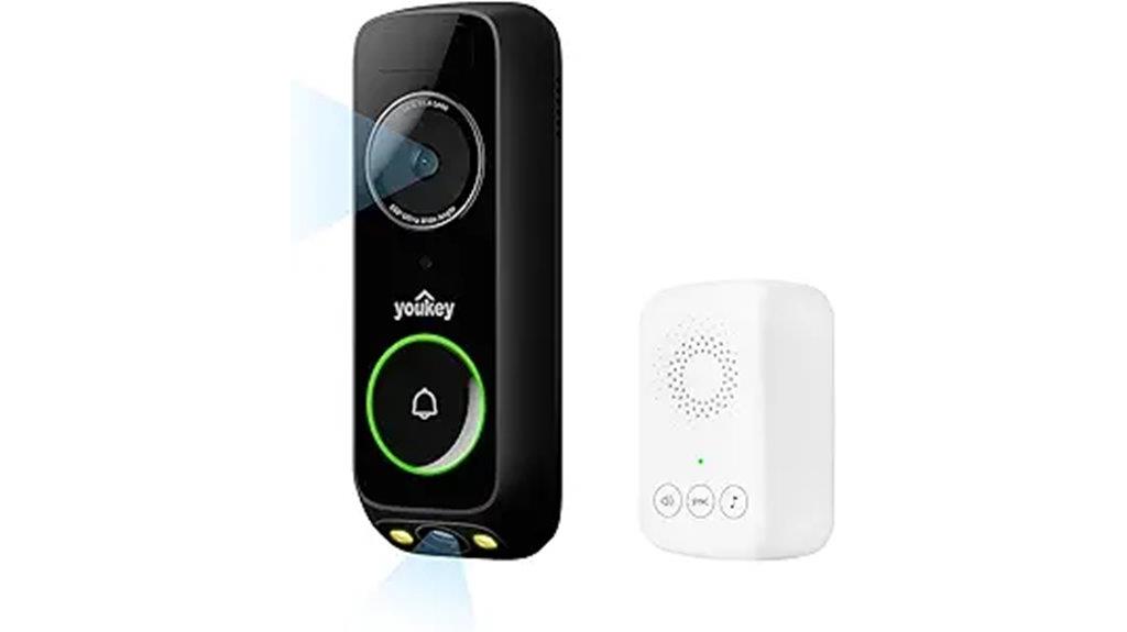 wireless video doorbell features