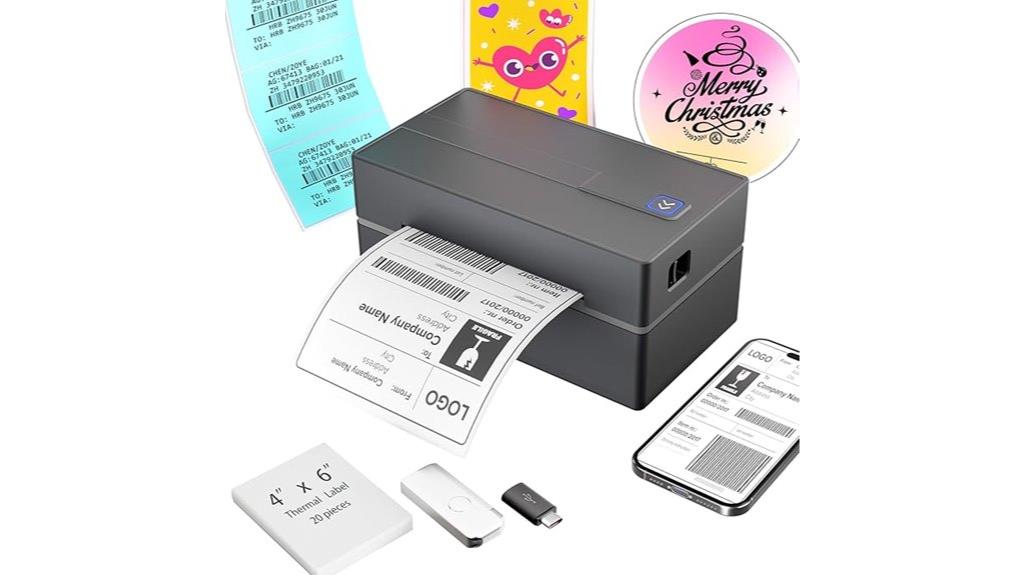 wireless waterproof label printer