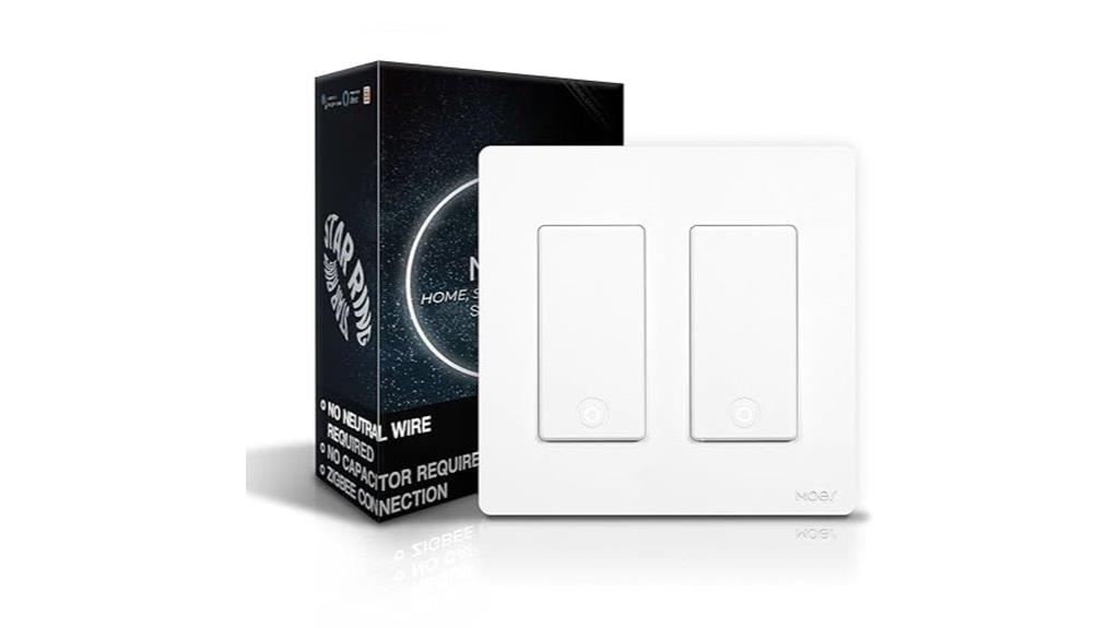 zigbee two gang switch