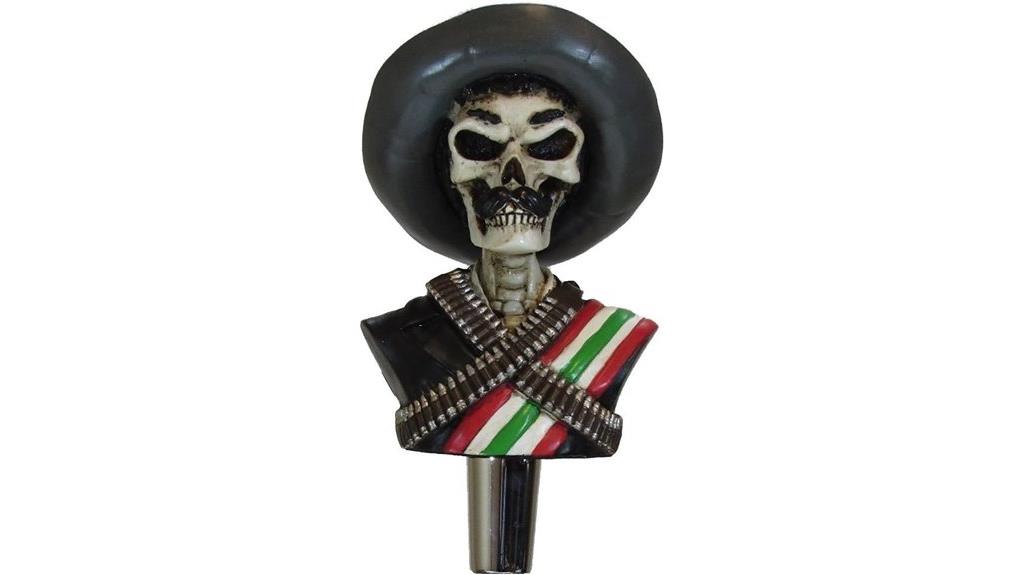 zombie skull kegerator handle