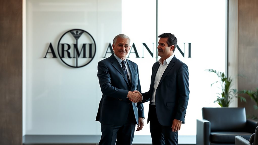 armani leadership ensures stability