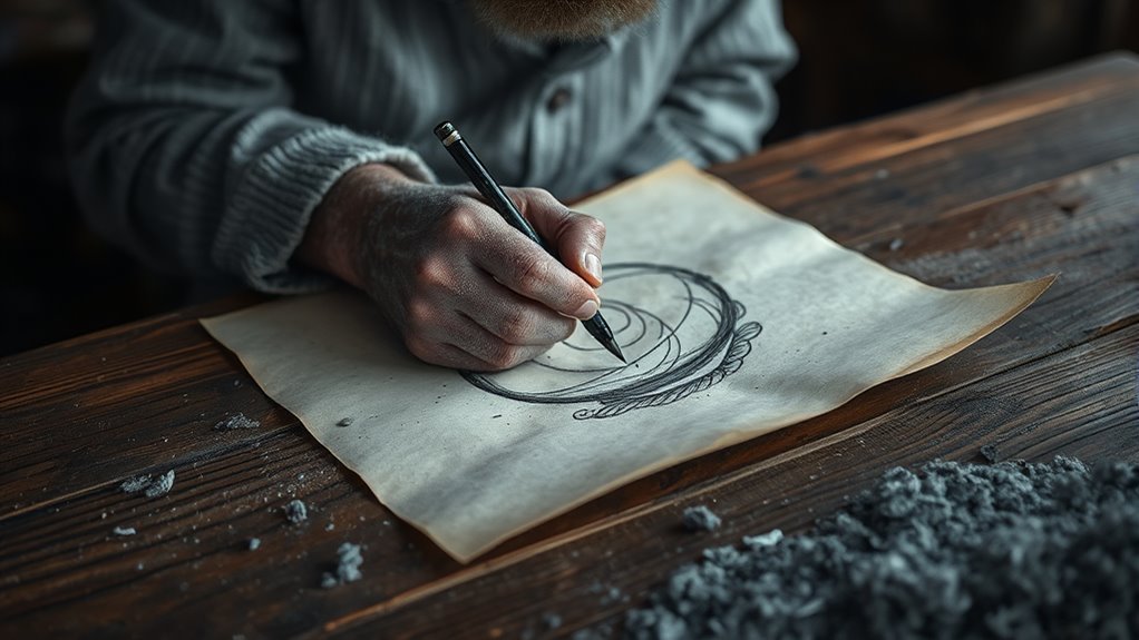 ash symbolizes renewal through art