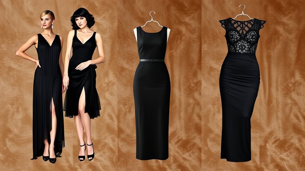 black dress fashion history