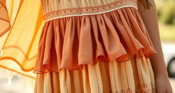 bohemian style dress components