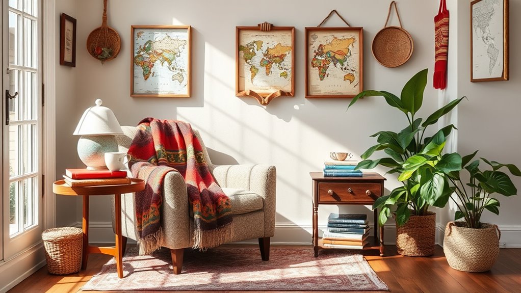 bohemian vintage cozy retreat