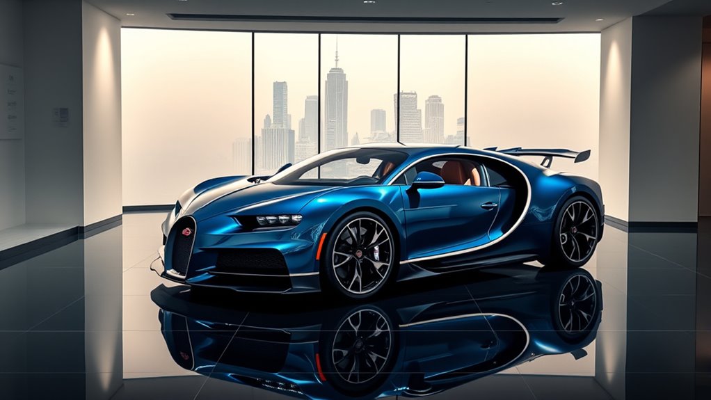 bugatti opens china showroom