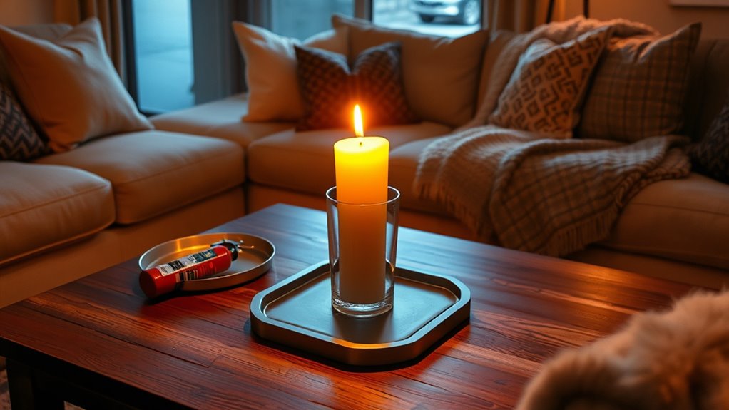 candle safety at home