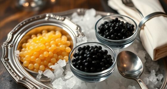 caviar grading and etiquette