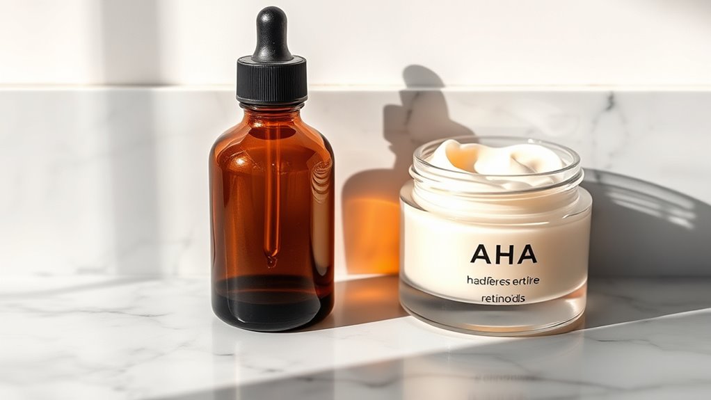 choosing skin exfoliation timing