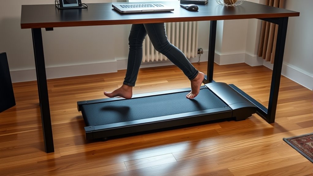 choosing suitable under desk treadmill