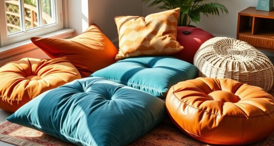 comfortable low seating