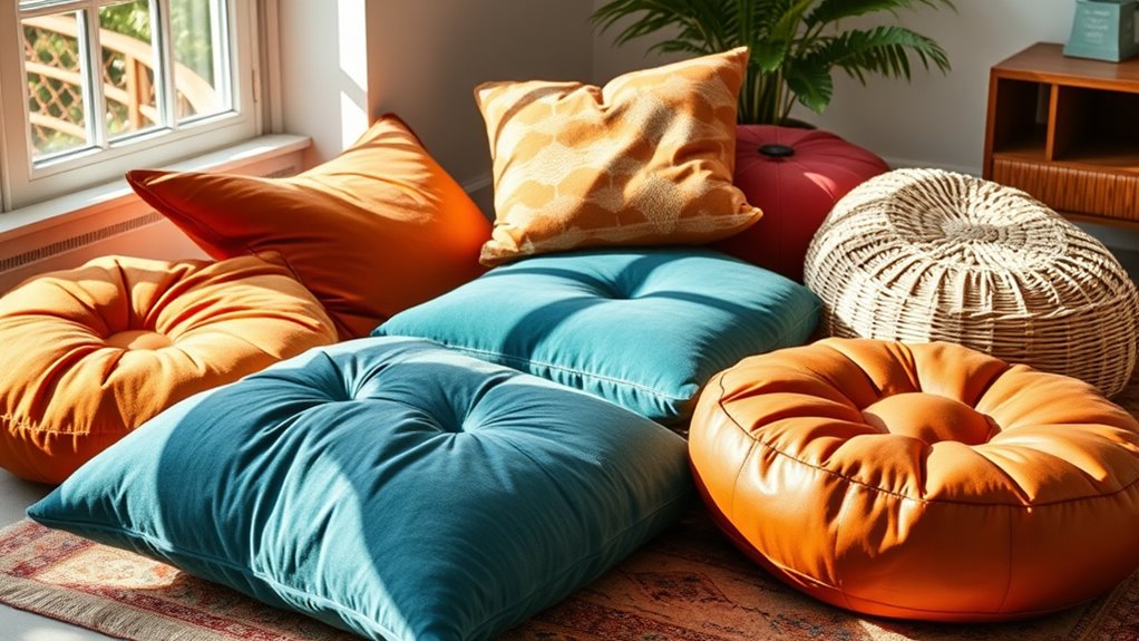 comfortable low seating