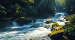 controlling waterfall noise levels