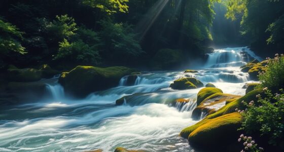 controlling waterfall noise levels