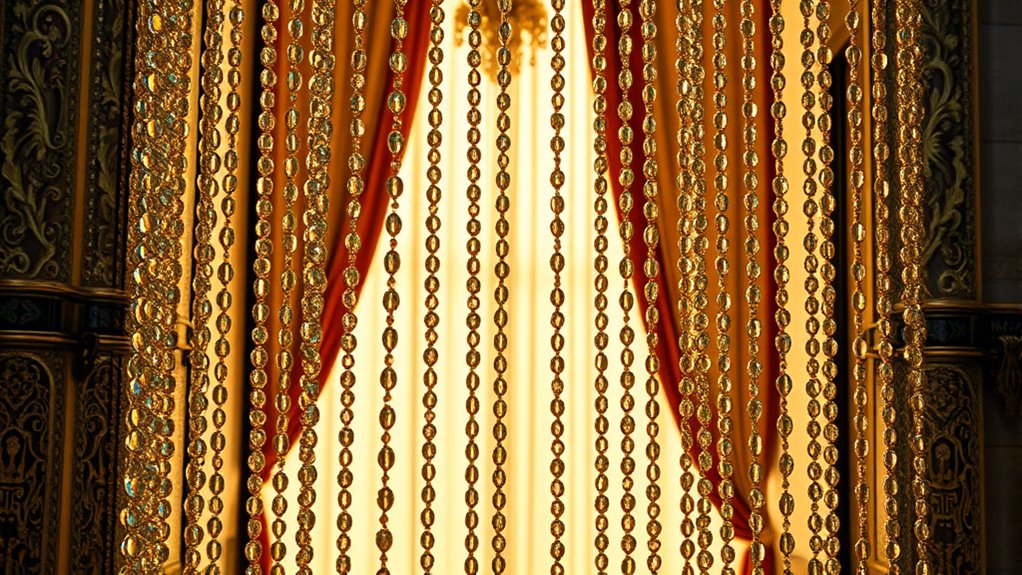 decorative beaded doorways