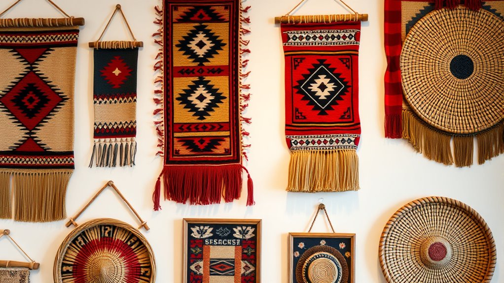 decorative textile and basket art