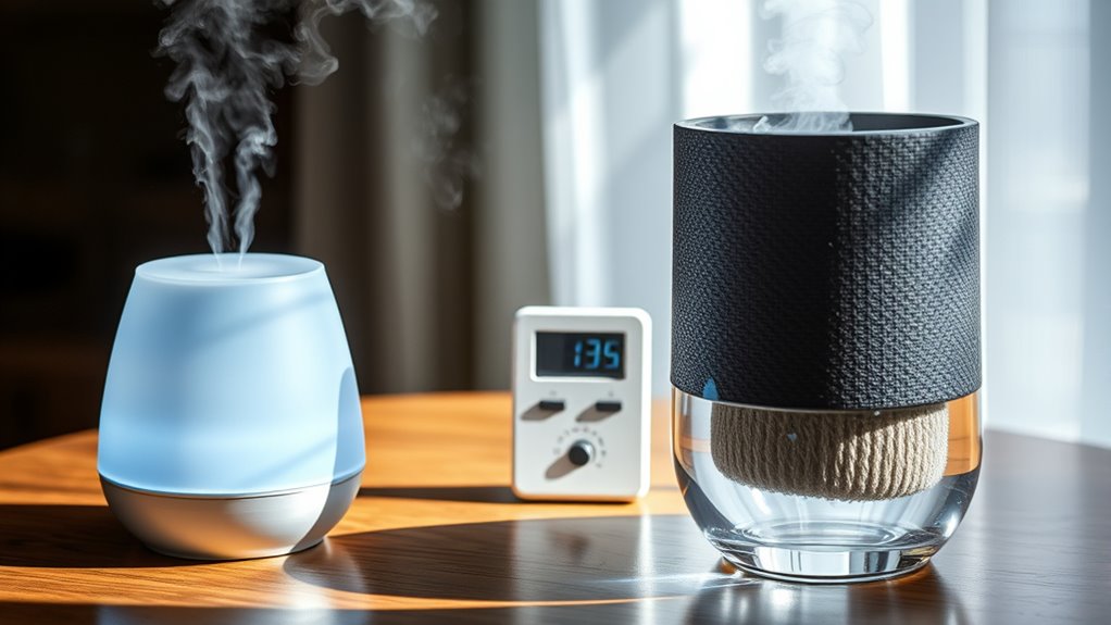 different humidification techniques comparison