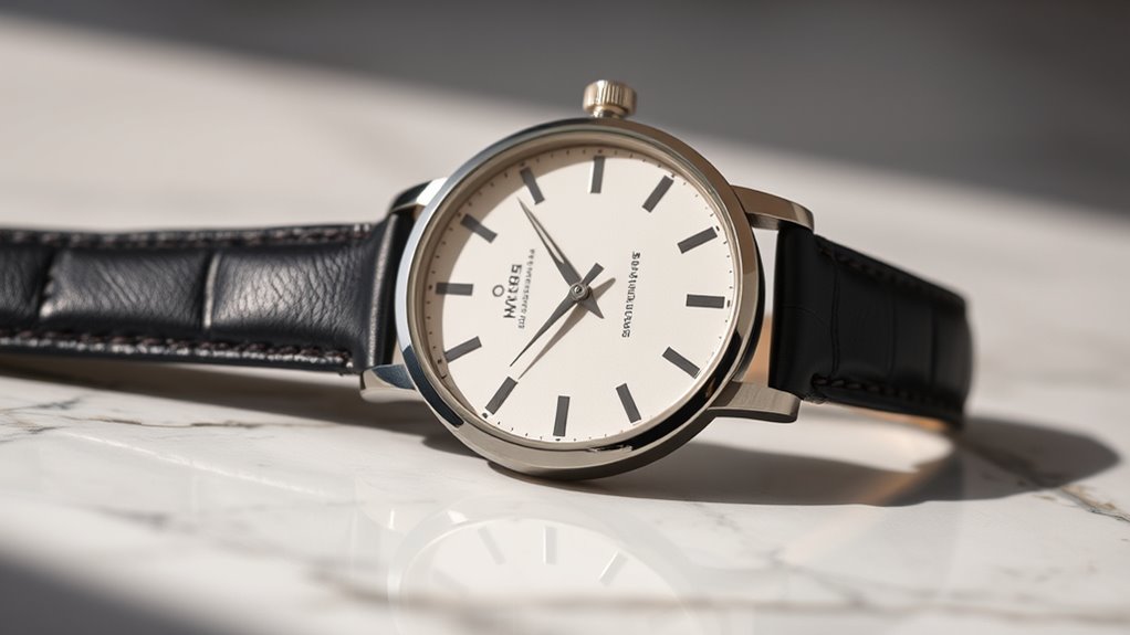 elegant balanced watch design