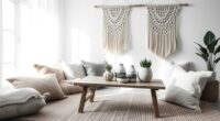 elegant neutral bohemian style