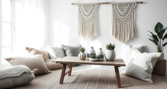 elegant neutral bohemian style