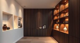 elegant wall storage solutions