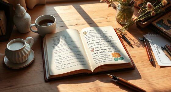 expressive artistic unconventional writing