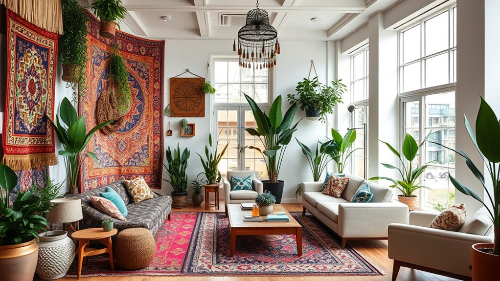 expressive eclectic layered decor