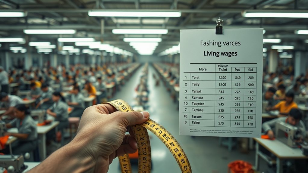 fashion wage standards debate
