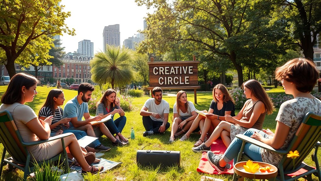 foster creative community growth