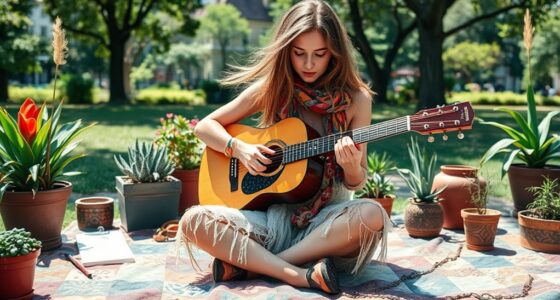free spirited artistic lifestyle