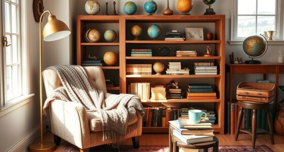 global inspired cozy corner